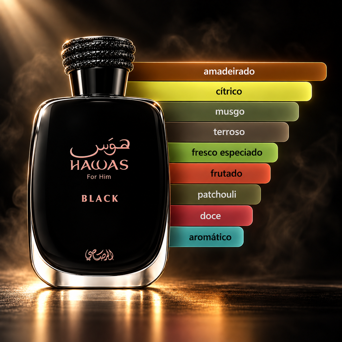 Rasasi Hawas Black